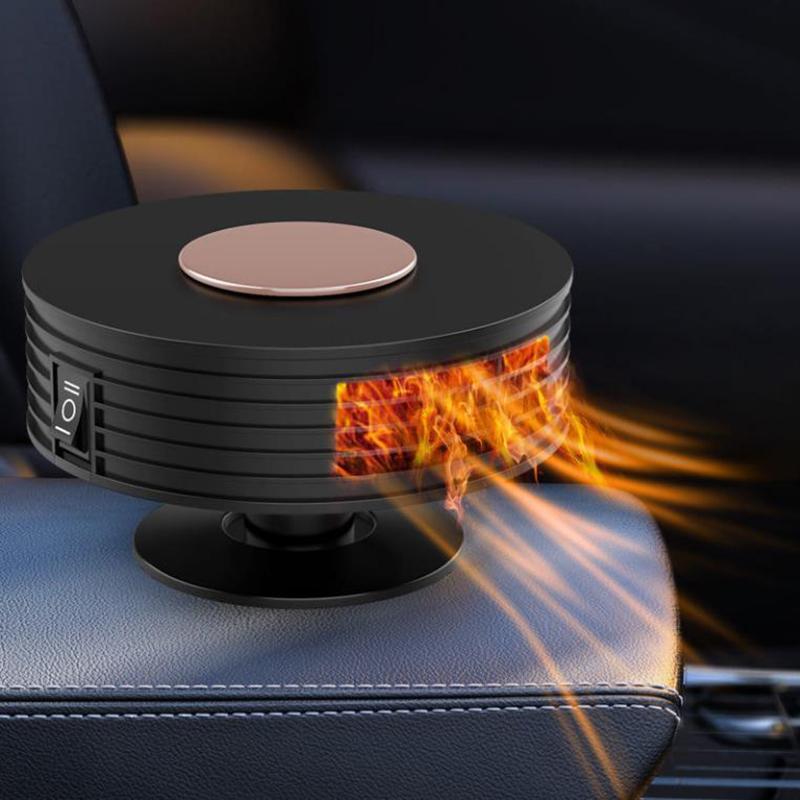 200W Car Electric Heater Windshield Defroster Clothes Dryer Portable Air Purifier for Car Truck RV SUV