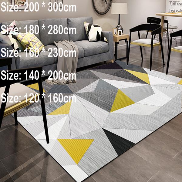 Living room carpet sofa coffee table pad room full bedside home carpet 3D European style carpet