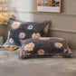 Snow Fleece Warm Pillowcases A Pair of Double-sided Fleece Thickened Pillowcase Coral Fleece Pillowcase
