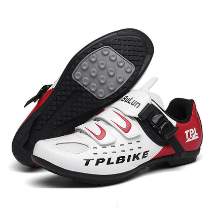 Lockless Cycling Shoes Men's Professional Road Bike Mountain Bike Hard Bottom Non-locking Power-assisted Spinning Shoes