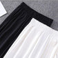 Fat Girl Casual Nine-point Pants Spring and Summer Clothes Trendy Loose and Thin Wild Large Size Wide-leg Sports Pants