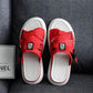 Non-slip Fashion Women's Sandals and Slippers Summer Wear Students Korean Wild Net Red Thick-soled Slippers