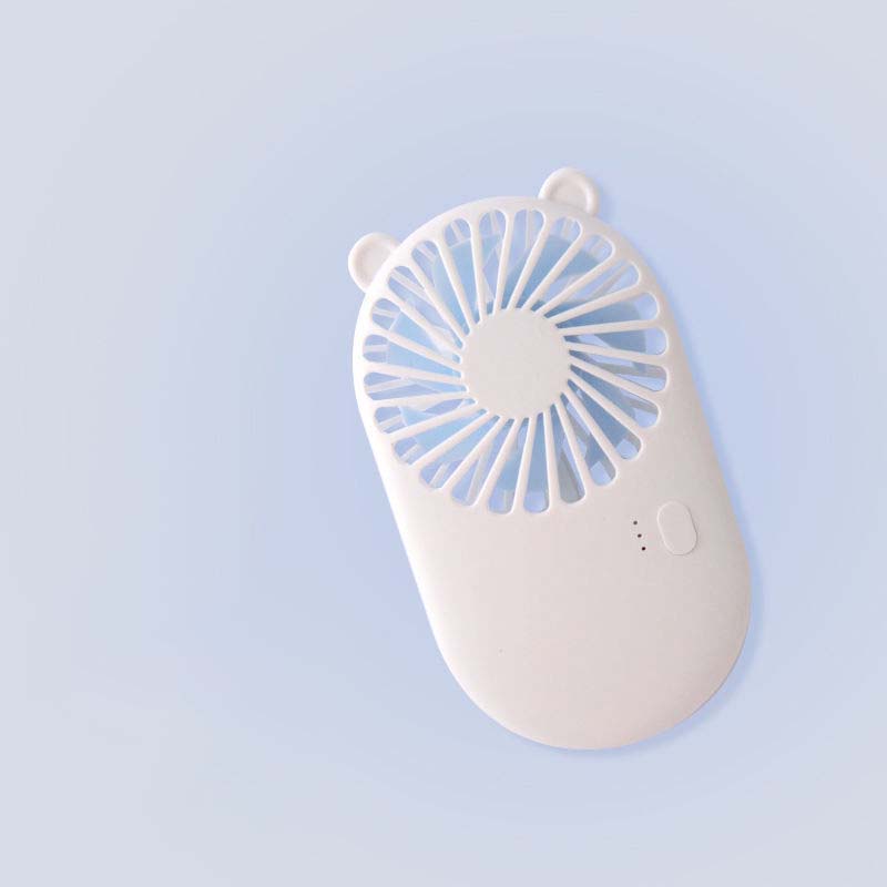 USB Mini Fan Silent and Strong Wind Hand-held Rechargeable Desktop Portable Portable Small Fan