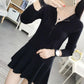 Spring and Autumn Knitted Cardigan Tops Long Sleeves Slimming Sweaters Wild Short Hoodies