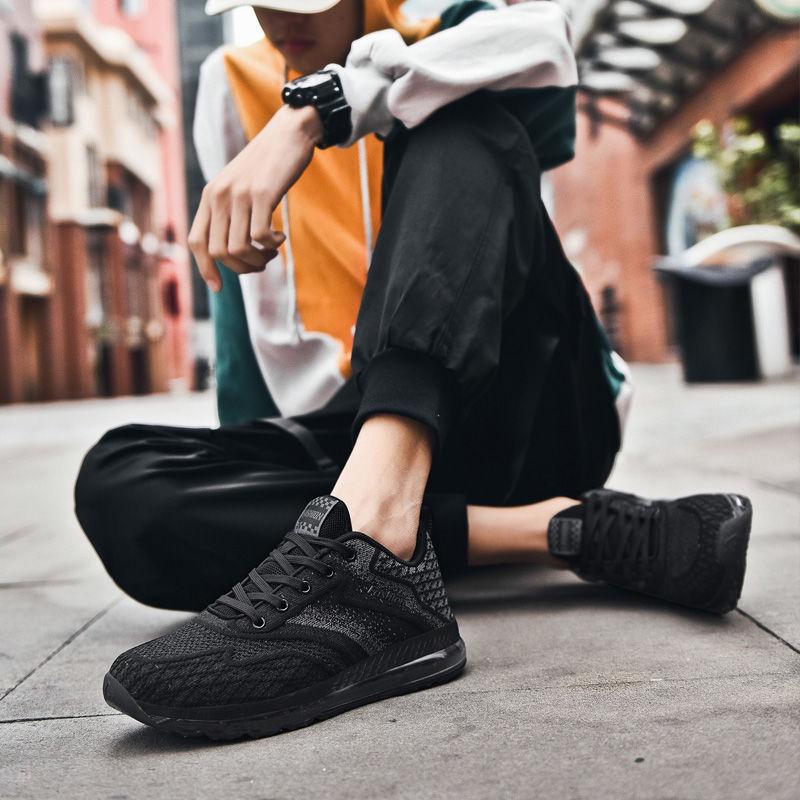 Air Cushion Sneakers Men's Cushioning Light Basketball Sneakers Male Zapatos Hombre Breathable Outdoor Sports Shoes