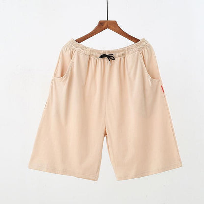 Summer Cotton Casual Shorts Sports Outdoor Beach Five-point Pants