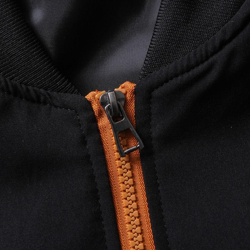 Men's Jacket Spring and Autumn Casual Young and Middle-aged Jacket Baseball Uniform Collar All-match Trend Top Men's Clothing