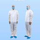 Disposable integrated hooded full body protective clothing Dust and water resistant breathable