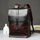 Genuine leather backpack retro leather college bags Travel anti theft computer Backpack for Men