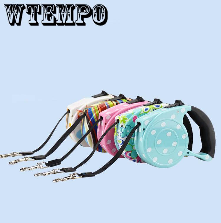 Pet Supplies Dog Collar Leash Automatic Retractable Leash Harness Puppy Patrol Rope Walking Cat
