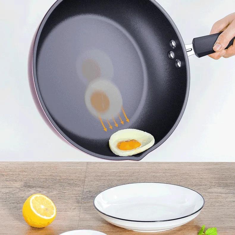 Non-stick Wok Household Cooking Pot Pan Induction Cooker Special Gas Stove