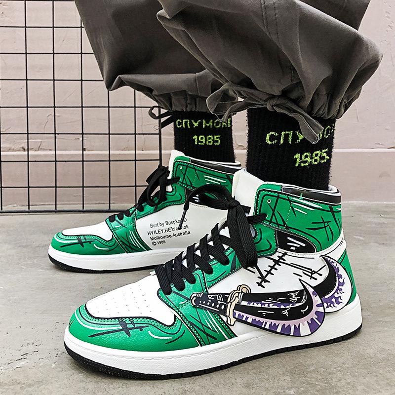 Men's shoes joint sports basketball shoes large size men's shoes sports shoes running shoes high