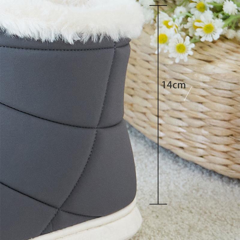 High-top Cotton Slippers for Men and Women with Outer Wear Thick-soled Anti-skid Indoor Thick Warm Cotton Slippers