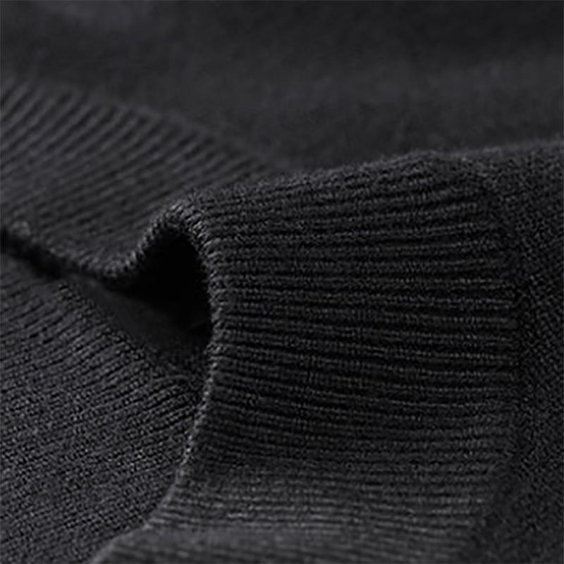 Casual Bottoming Knitwear Sweatshirts Autumn Men's Sweater Warmth Korean Version of Knitwear Long-sleeved Solid Color Top