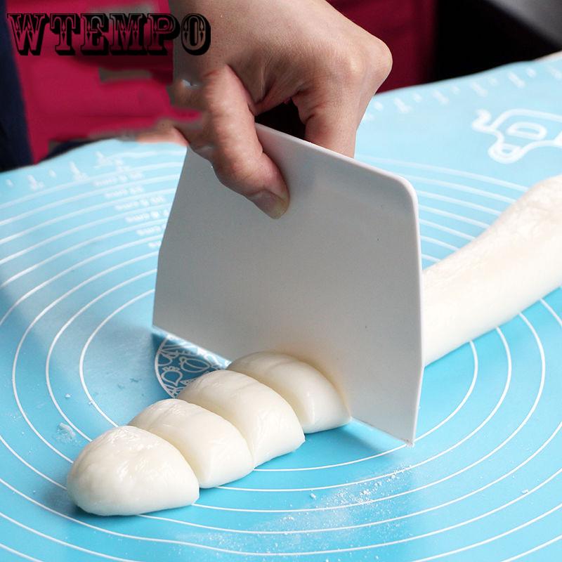 Double Silicone Spatula Spoon Baking Tools Cake Pastry Scraper Mixer Buttter Cream Scoop