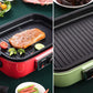 British Multi-function Cooking Pot Barbecue Meat Boiler Household Electric Pot for Frying and Cooking Fried Egg Barbecue Plate