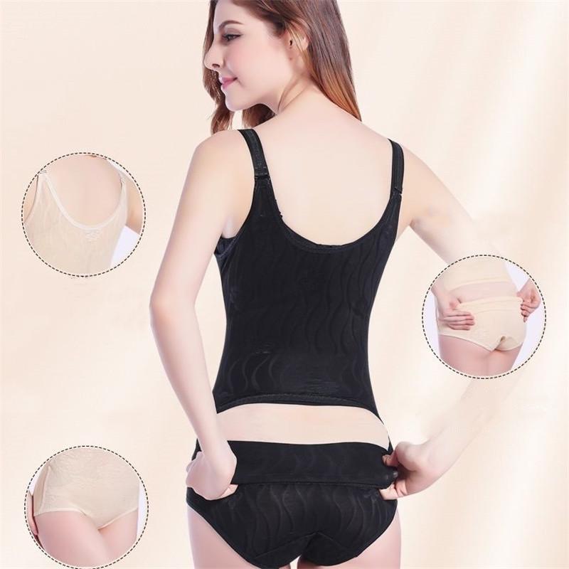 Beonlema Women Steel Bone Waist Cincher Corset Waist Slimming Underbust Fajas Steampunk Accessories