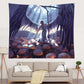 Net Celebrity Home Background Cloth Anime Ghost Knife Two-dimensional Tapestry Student Dormitory Bedroom Decorative Wall Covering