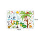 [sticker ]Cartoon Animals Wall Stickers For Kids Rooms Nursery Baby Bedroomwall Decals Crocodile Mo