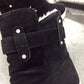Winter Boots Plus Velvet Snow Boots Frosted Thick Warm Cotton Shoes Women's Boots Mid-tube Flat-bottom Women's Shoes
