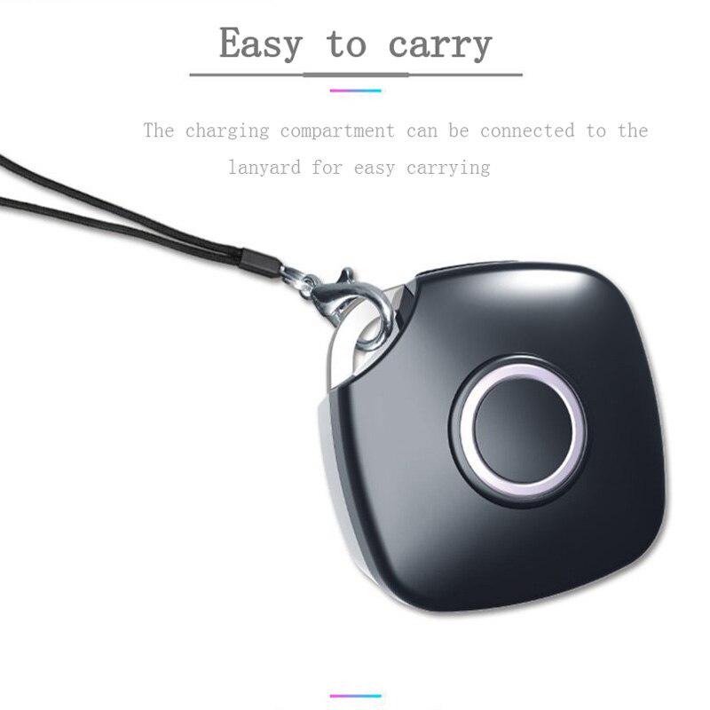 Wireless Bluetooth Earphone In-Ear Lanyard Sports Mini Binaural LED Display Earphone for Ios Andriod