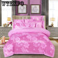 European embroidery jacquard cotton four-piece cotton quilt cover sheets bedroom home bedding