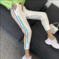 Sports Casual Sports Pants Summer Women's Loose and Thin Waist High Waist Nine-point Pants