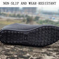 Men's Shoes Winter Plus Velvet Casual Shoes Black Leather Shoes Waterproof Non-slip Peas Shoes Boys Winter Warm Cotton Shoes