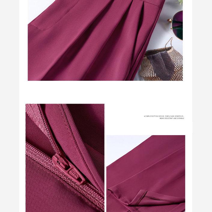 Women Wide Leg Pants Spring and Summer Loose Temperament Casual Women's Pants High Waist Hanging Feeling Suit Pants