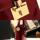 Small Leather Bag, Fashion Trend, Female Bag, Mobile Phone Bag, Mini Satchel, All-match Western-style Patent Leather Handbag