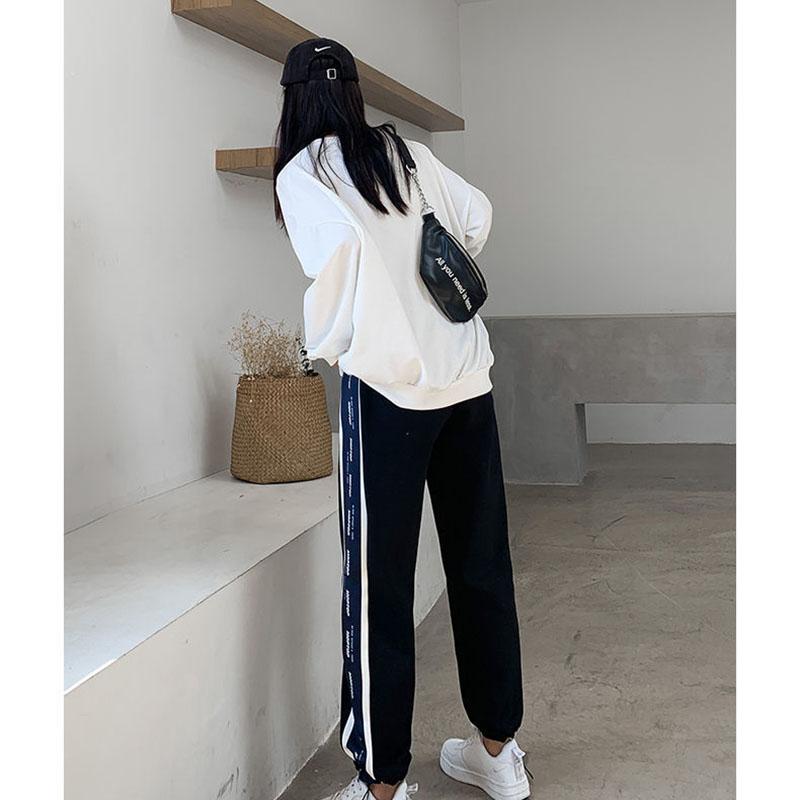 Sweatpants Women's Loose-fitting Feet Spring and Summer Plus Size All-match Thin Casual Pants