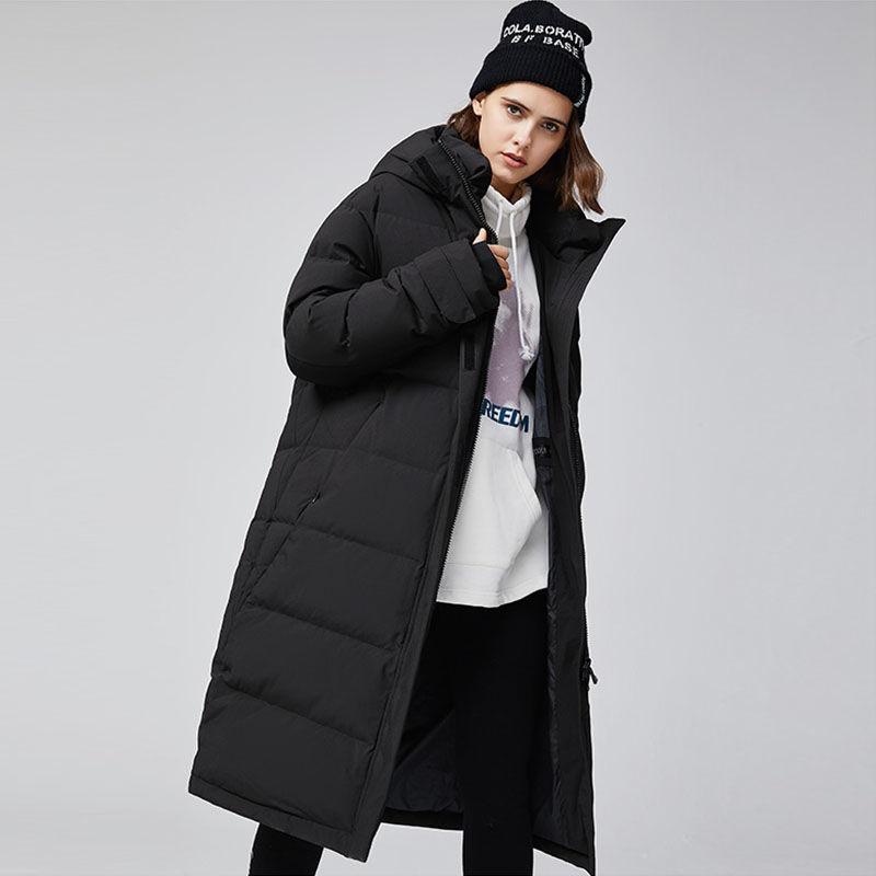 Winter Fashion Couple Down Jacket Long Men and Women Wear Plus Size Loose Sports Casual Down Jacket