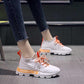 Plus Size 36-41 Summer Women Sneakers Students Low-top Breathable Running Basketball Shoes Shockproof Non-slip White Shoes
