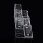 4 Pocket Business ID Card Holder Acrylic Desk Stand Display Desktop Office Home