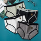 4-pack Women's Cotton Adult Underwear Antibacterial Mid-waist Breathable Japanese Briefs Student Korean Version Plus Size Briefs