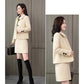 Fashion All-match Knit Jacket Autumn and Winter Korean Fashion All-match Imitation Mink Velvet Ladies Cardigan Jacket