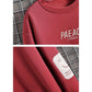 Spring and Autumn Sweater Men's Loose Round Neck Long-sleeved Sweater Korean Version All-match Solid Color Male Student Autumn Clothes