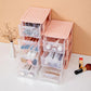 Capacity Cosmetic Storage Box Make Load Organizer Jewellery Nails Make Container Desktop Miscellaneous Storage Box