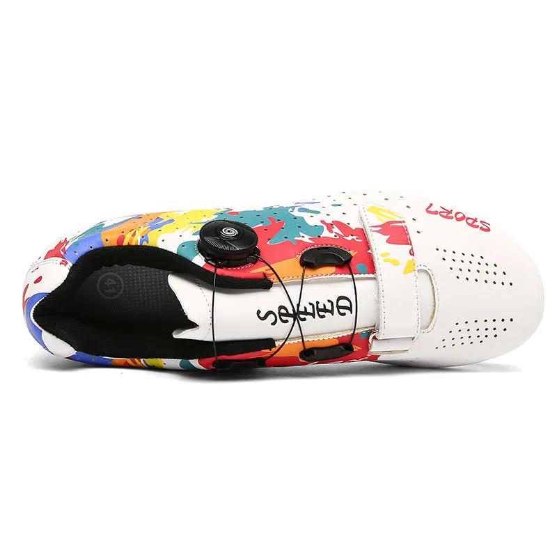 Cycling Shoes Without Lock Mountain Bike Shoes Outdoor Running Cycling Men's and Women's Cycling Shoes