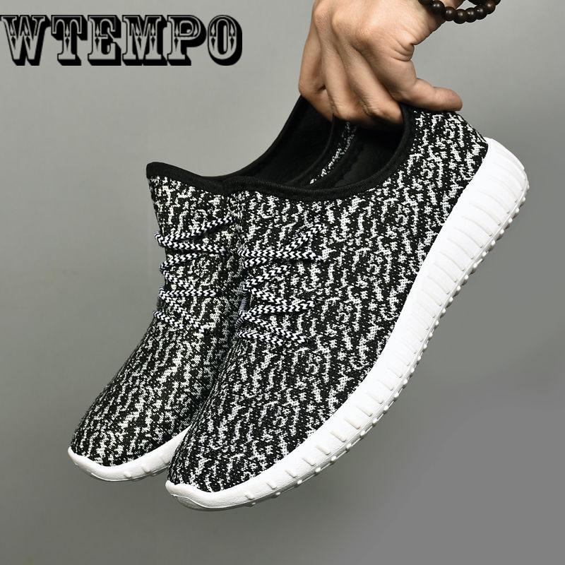 Men Sport Shoes Air Mesh Breathable Lace Up Running Shoes Athletic Jogging Walking Men Sneakers