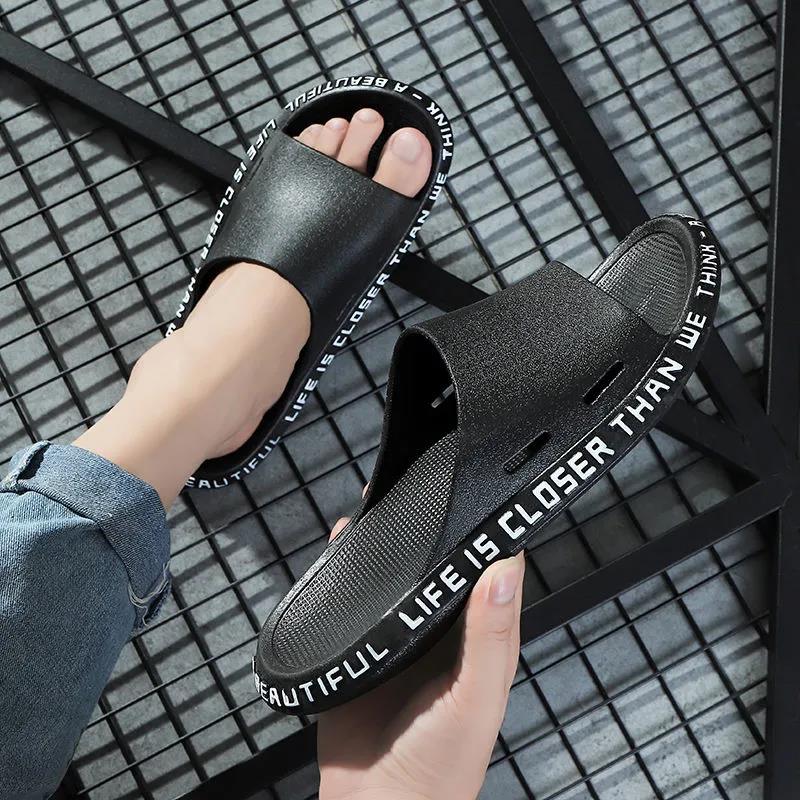 Summer Slippers Men and Women Wear Non-slip Indoor Couple Slippers