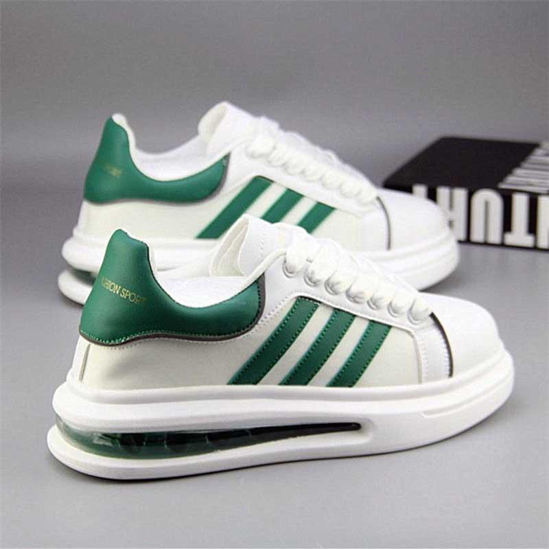 Plus Size 35-44 Summer Men Air Cushion Sneakers Basketball Shoes Lightweight Breathable Running Shoes Deodorant Tennis Shoes