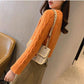 Fashion Warm Women's Sweater Autumn Winter Twist Student All-match Blouse Pullover Sweater