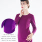 Women Winter Autumn Warm Thermal Underwear Plus Velvet O-neck Tops Pants Female Tight Suit Thicken Windproof Soft Lining Long Sleeve High Elasticity