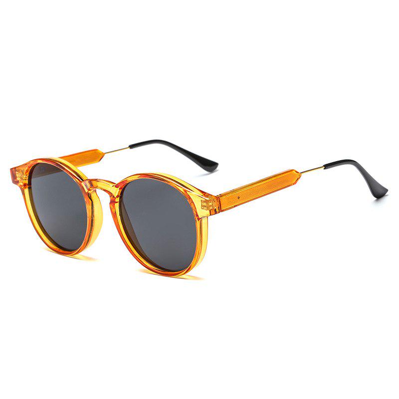 Retro Sunglasses Men Women Vintage Brand Designer Small Sun Glasses Driving Round Sunglass Yellow Gl