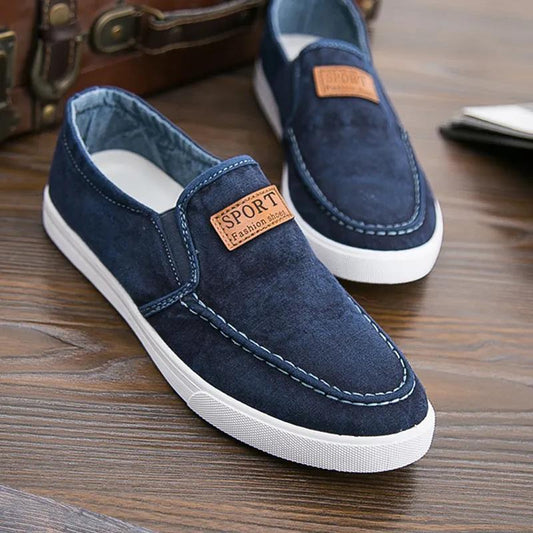 Spring Sports Leisure Breathable Men's Shoes All-match Old Beijing Cloth Shoes Lazy Men's Work Shoes
