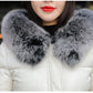 Women's Solid Color Down Jacket Mid-length Korean Loose Thick Coat Warm Cotton Coat Big Fur Collar Winter Clothes Quilted Coat