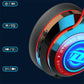 Luminous Bluetooth Headset Head-mounted Subwoofer Plug Cartoon Computer Mobile Phone Wireless Sports Game Headset Universal