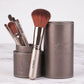 7pcs Iron Boxed Makeup Brush Set Beauty Tool Portable