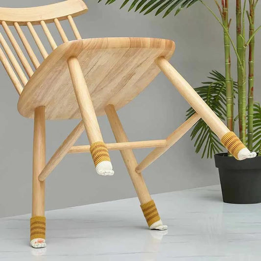 Double-layer Thickened Chair Foot Cover Table and Chair Foot Pad Mute Wear-resistant Table Leg Table Foot Pad Chair Foot Stool Leg Protective Cover